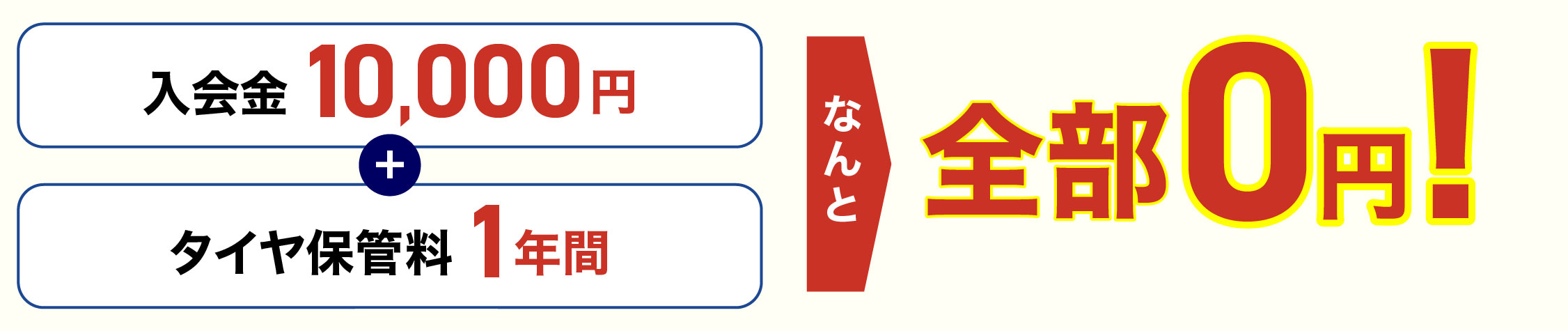 先着3名さま全部0円